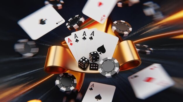 Live casino dealer at a blackjack table with multi-camera feed